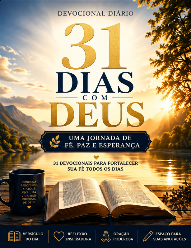 Capa 31 Dias com Deus